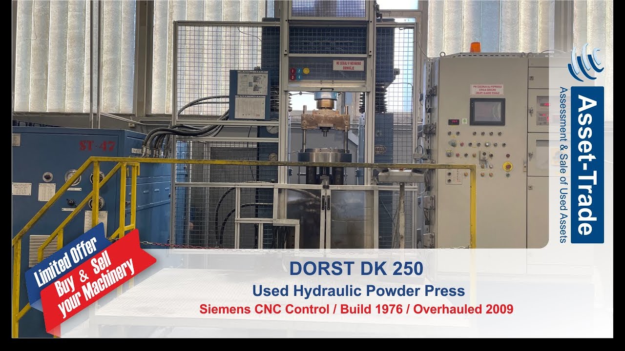 Best Used DORST DK250 hydraulic Powder Press