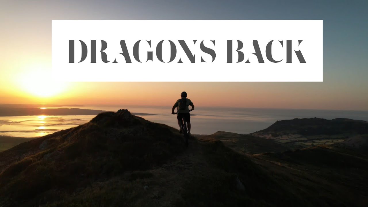 Epic golden hour mtb ride along the carneddau mountains north wales