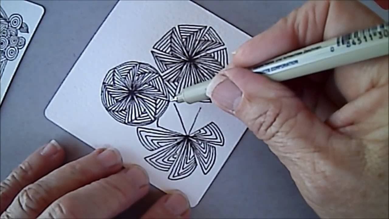 MaryHill Tangle Pattern Lesson #77