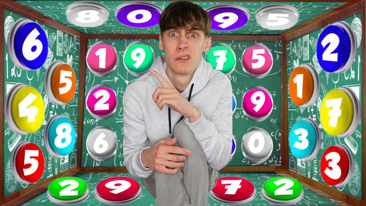 100 Knoppen In School En Maar 1 Is De Uitgang (Challenge)