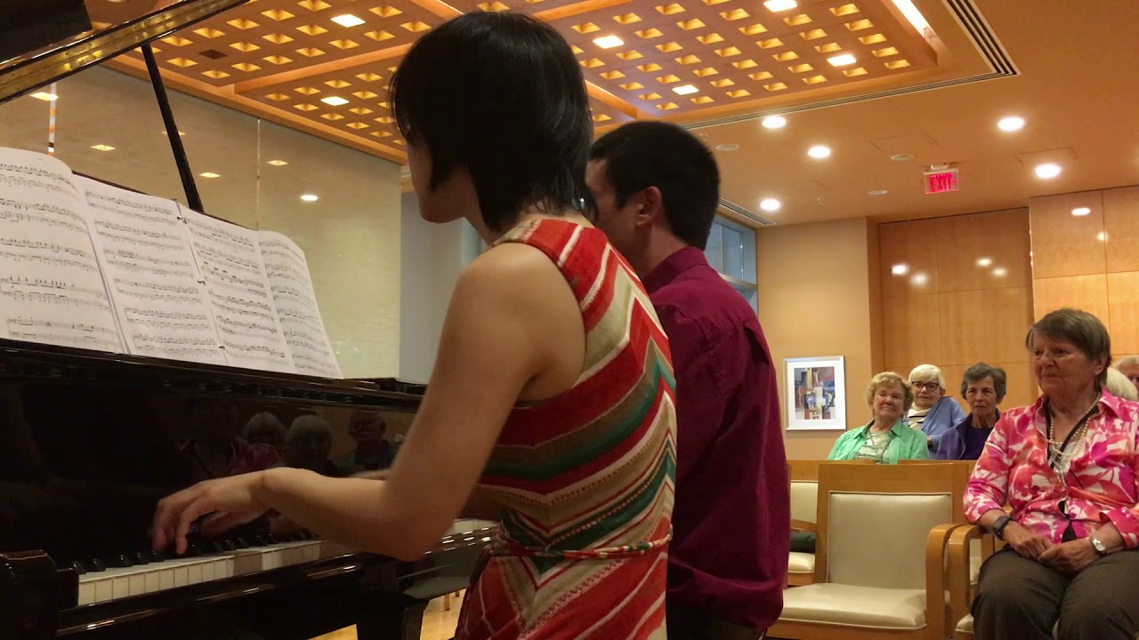 The Meeks Duo plays Brahms in Salsa by Tal Zilber