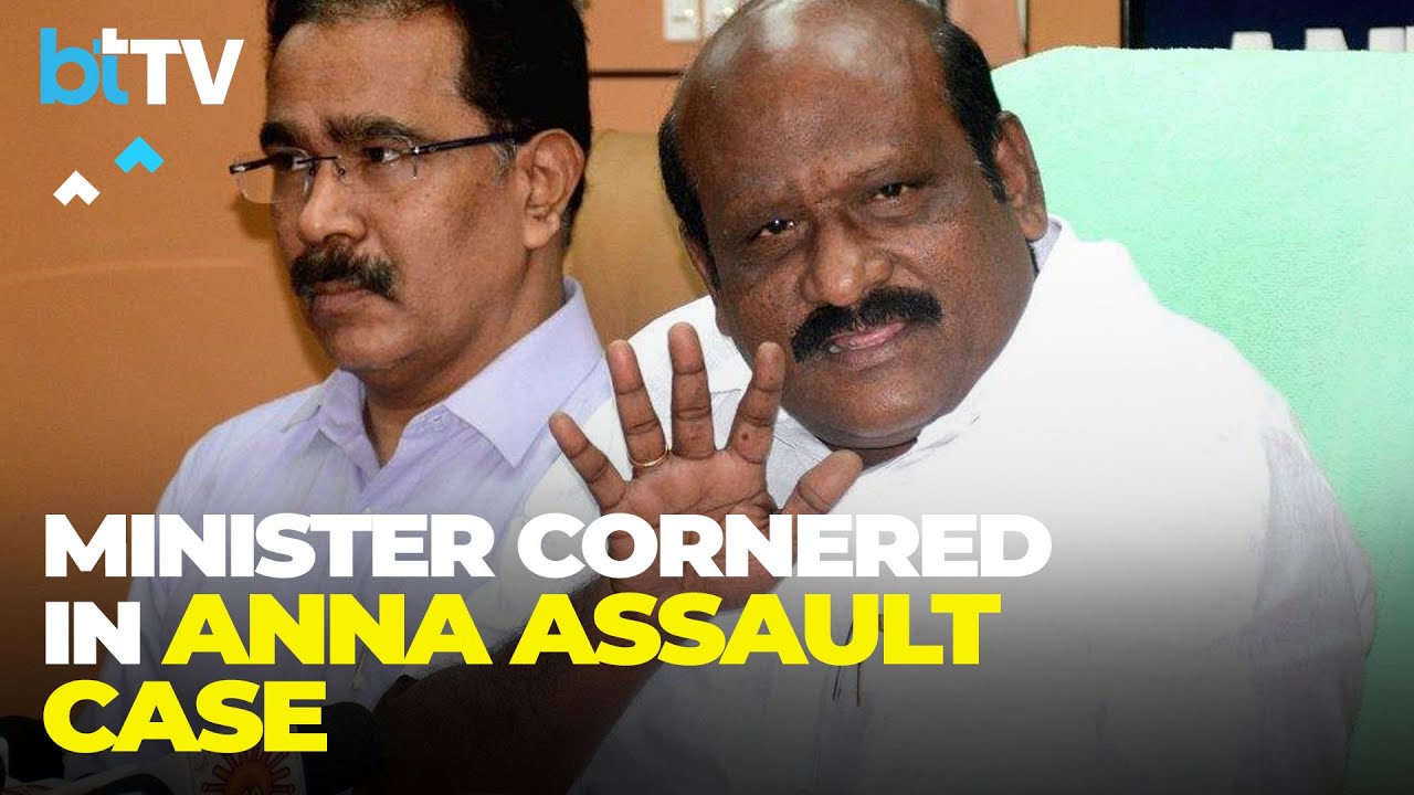 Higher Education Minister Of Tamil Nadu Govi Chezhiaan Confronted Over Anna University Scandal