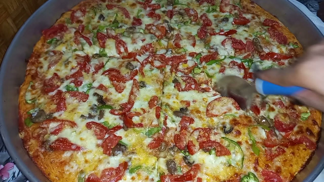 بيتزاحجم عائلى🍕🌶
