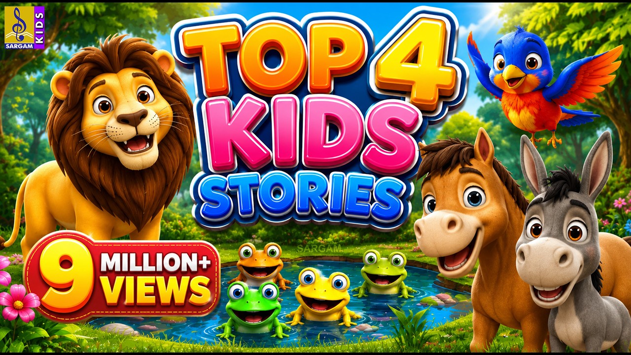 Top 4 Kids Stories | Hindi Stories For Kids | Hindi Cartoon #kahani #hindi #cartoon #cartoonvideo