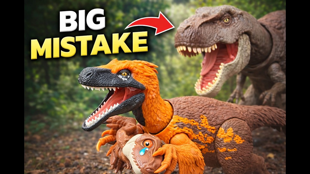 He Shouldn’t Have Touched the Baby T-Rex