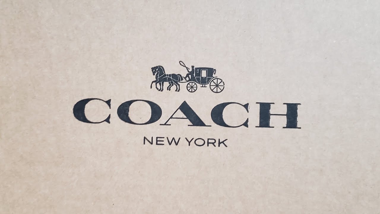 Coach Double Zip shoulder unboxing