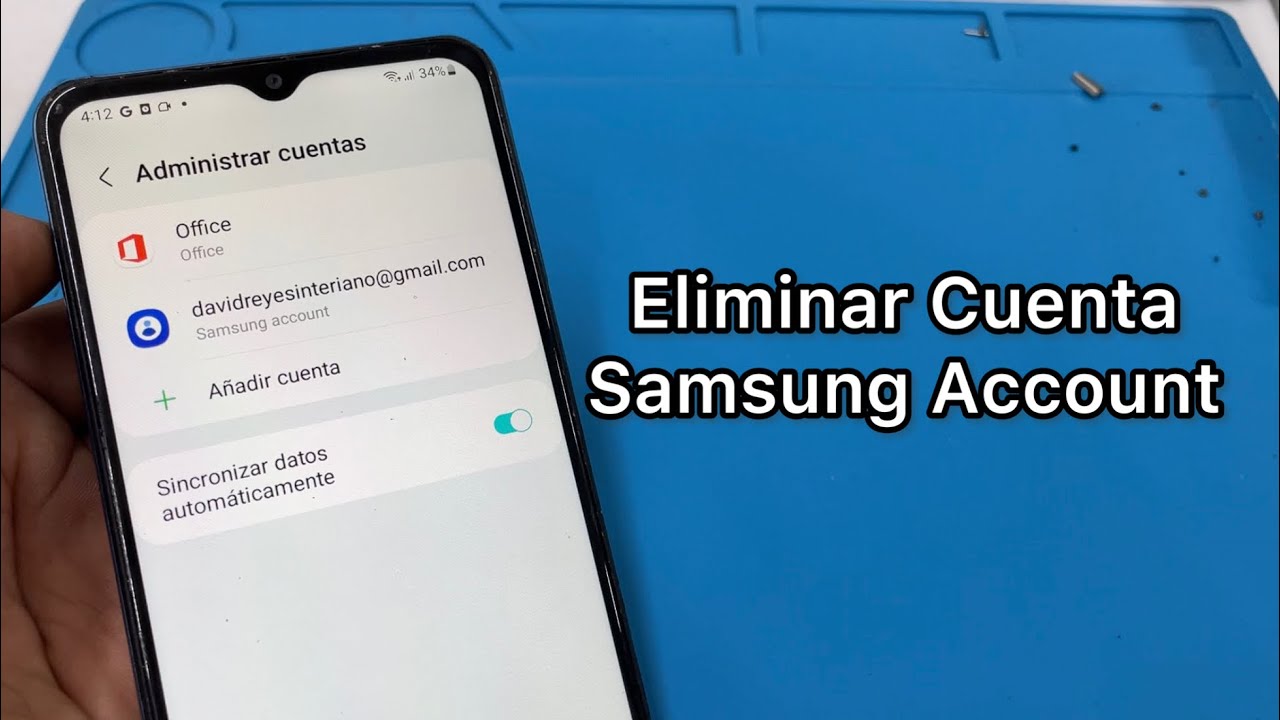 Borrar Cuenta Samsung Account Fácil Todos los Modelos de Samsung