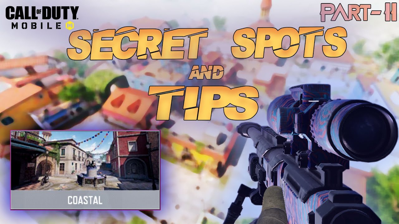 *NEW MAP COASTAL SECRET SPOTS AND TIPS PART-2 | BECOME A PRO | CALL OF DUTY MOBILE