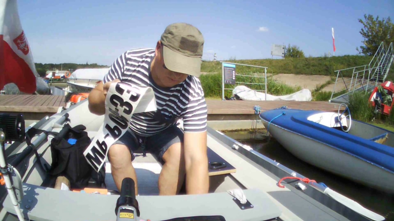 NUMER REJESTRACYJNY NA PONTON 003