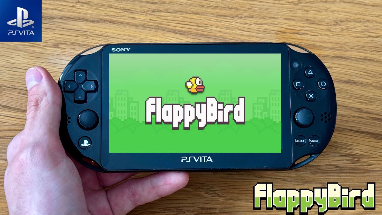 Flappy Bird | PlayStation (PS) Vita Slim Gameplay
