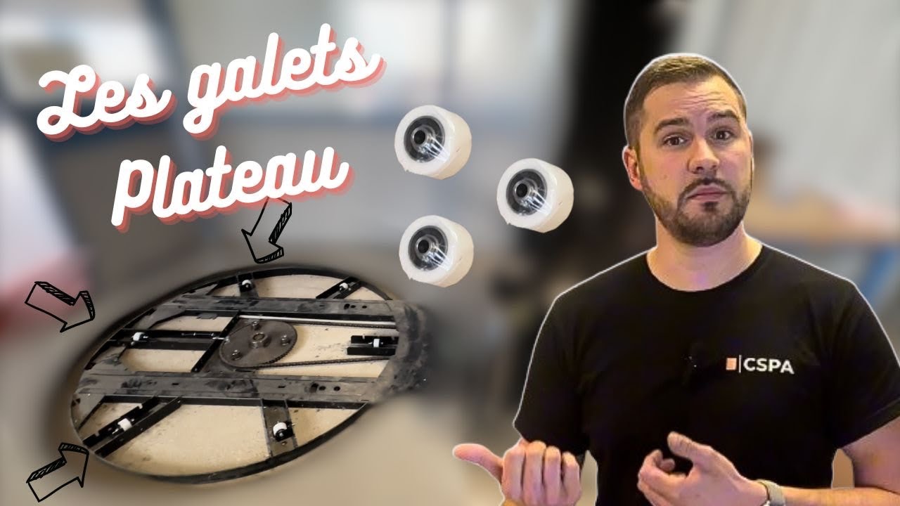 Comment remplacer des GALETS PLATEAU (Filmeuse)