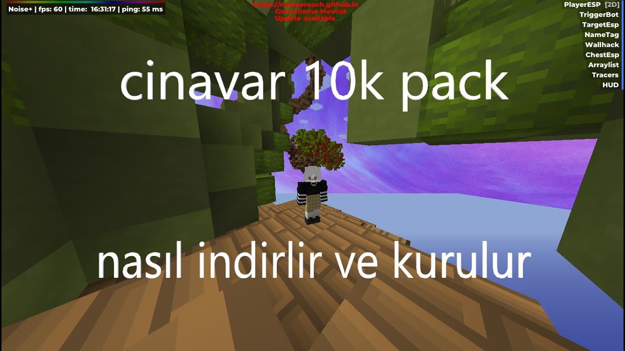 CİNAVAR 10K PACK İNDİRME VE KURMA