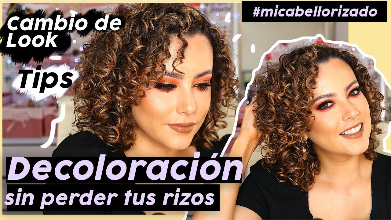 CAMBIO DE LOOK!!! TIPS - Decolora tu cabello sin perder el rizo #MICABELLORIZADO