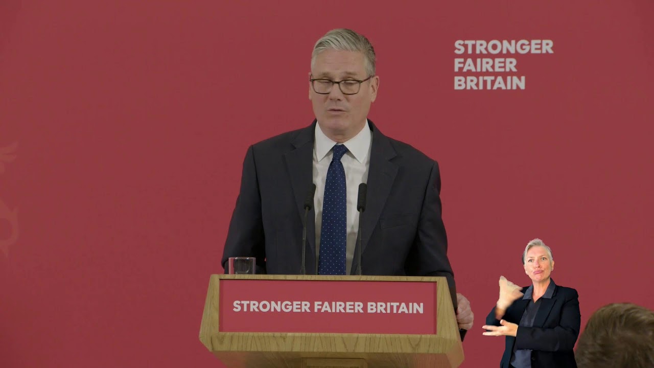 Watch live: Prime Minister Keir Starmer&rsquo;s defence speech