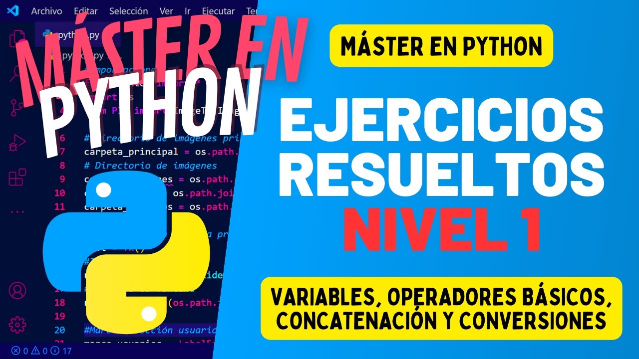 EJERCICIOS resueltos de PYTHON - Nivel 1