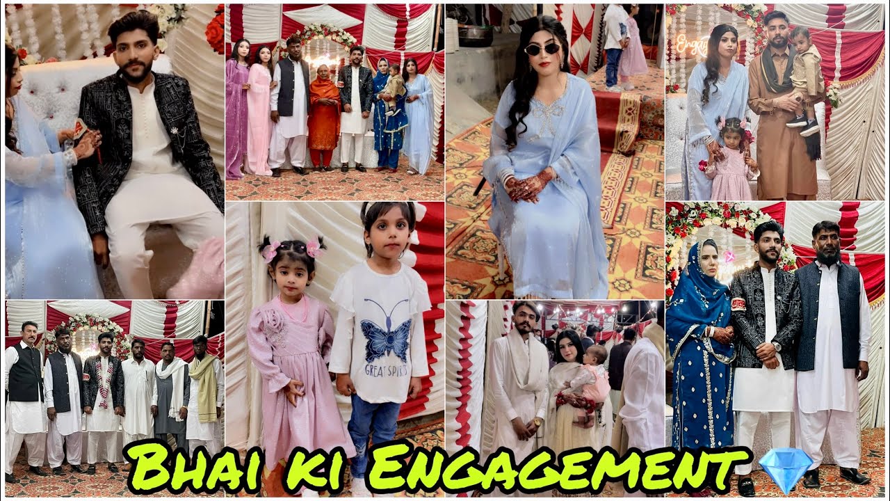 Finally engagement with my brother 🫶👑❤️Done full enjoyment 😍😎