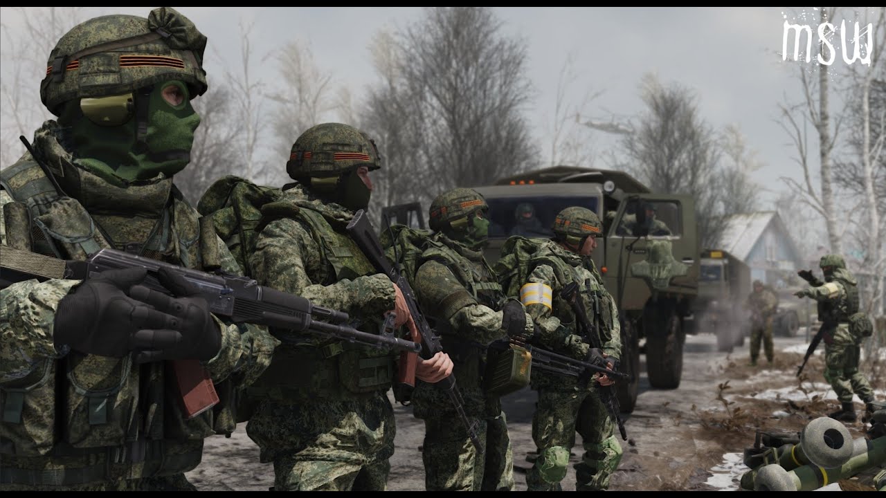 HOSTOMEL AIRPORT - Arma 3 Realistic gameplay 4K [Ukraine war]