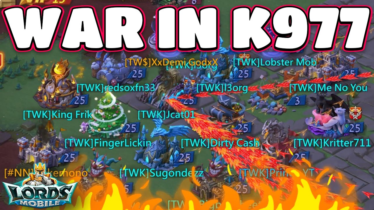 Мы ворвались на вечеринку-слёт семьи Вулф в Lords Mobile!