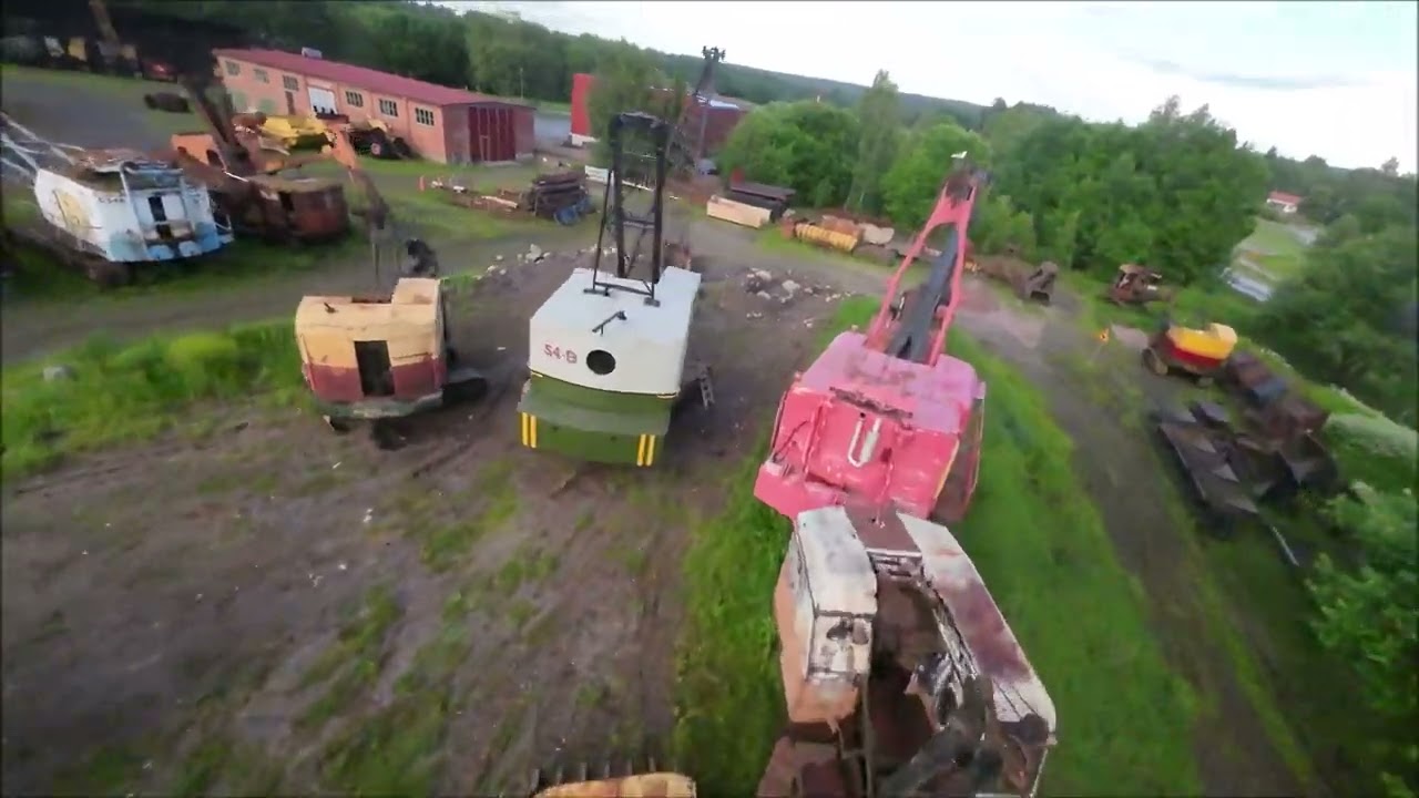 Aerial view of Skyttorps Maskinmuseum