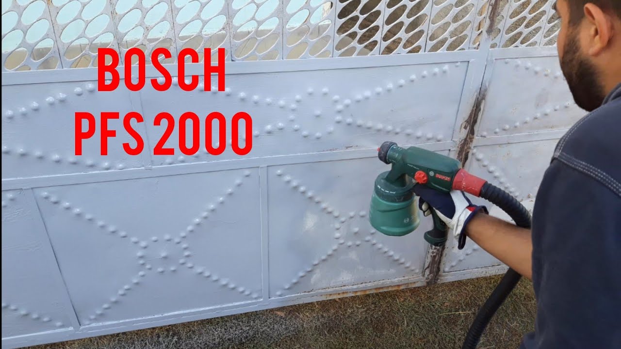 BOSCH/PFS-2000 vopsire și prezentare