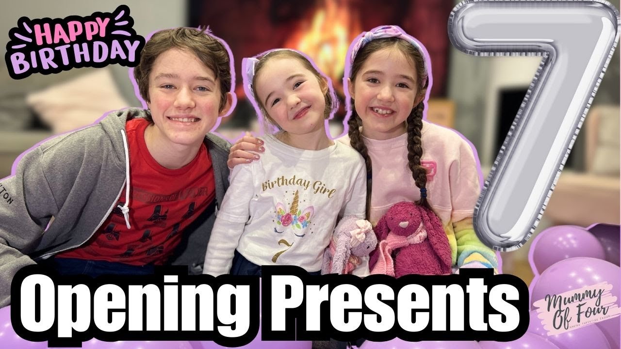 Zara's 7th Birthday Vlog & Traumatic Birth Story + Interview With A 7 Year Old