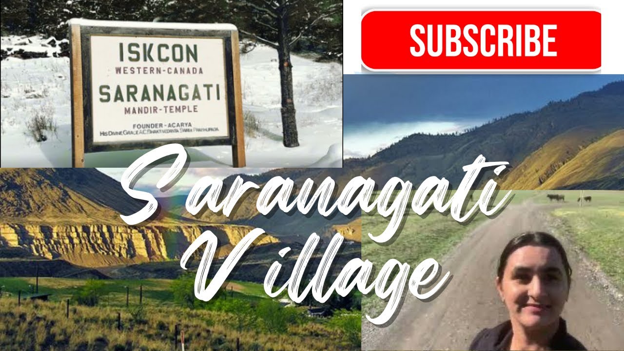 Canada का Hidden Krishna Village 🇨🇦 | Saranagati Village Ashcroft Vlog | ISKCON in BC!