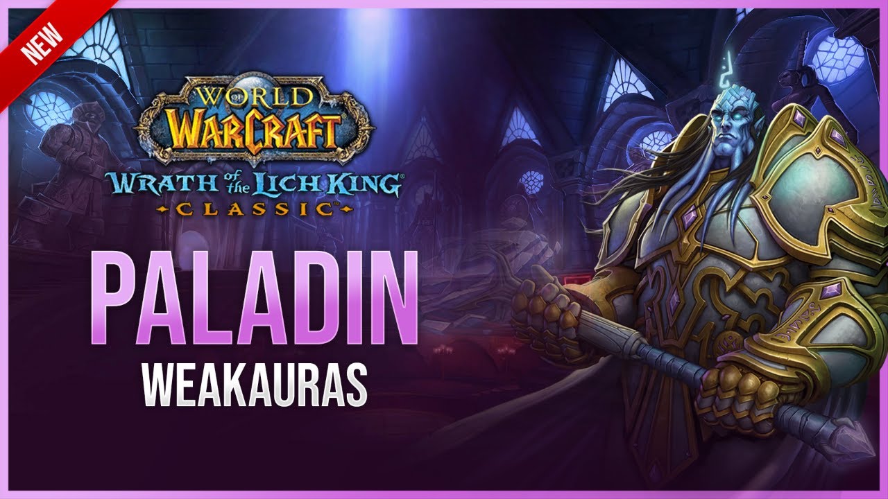 Paladin WeakAuras - Wrath of the Lich King Classic - Fully Customizable Design