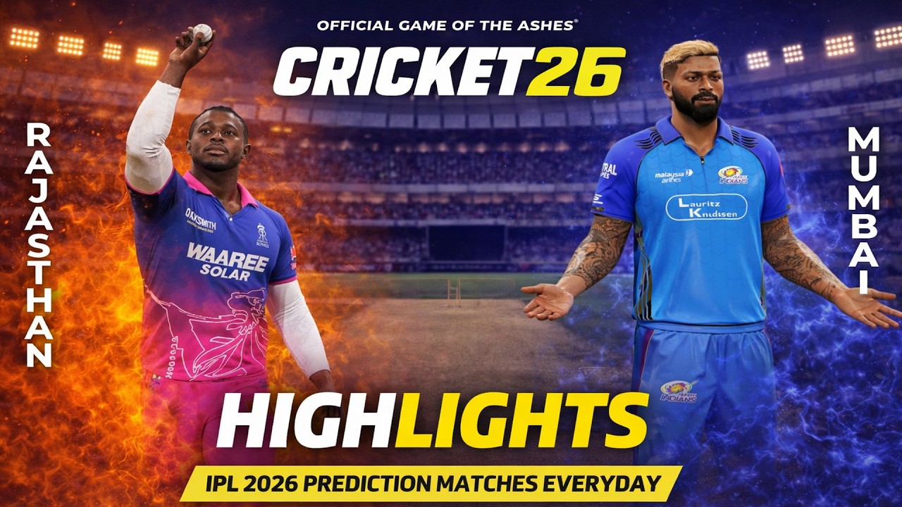 Rajasthan Royals vs Mumbai Indians | IPL 2026 Full Match Highlights 7th April Cricket 26