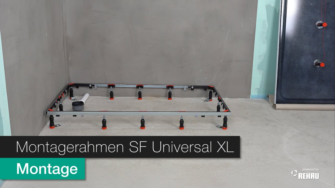 Montagerahmen SF Universal XL - Montagevideo