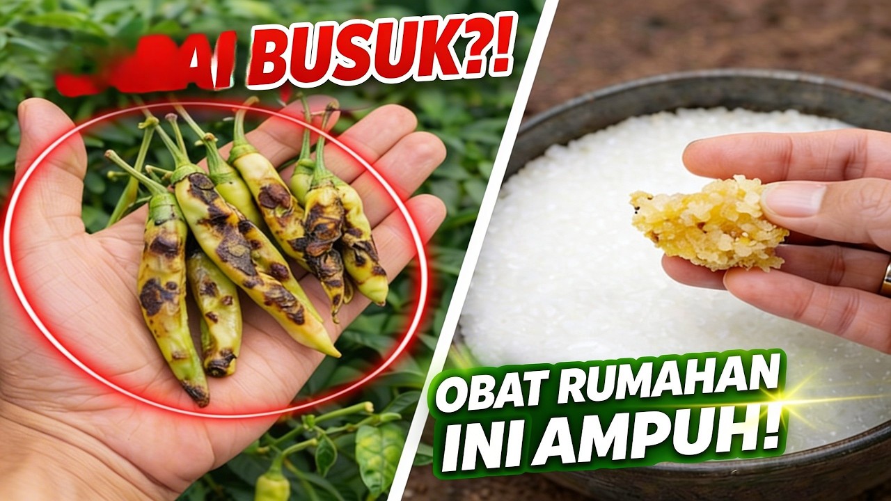 SEKALI SEMPROT! Patek Cabai Musnah Total Tanpa Obat Mahal !