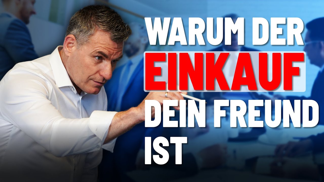 Warum der Einkauf dein Freund ist