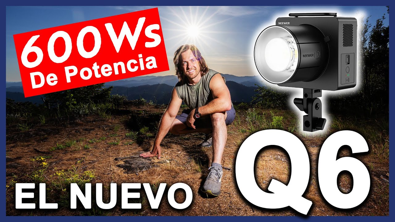 Neewer Q6 Luz Estroboscópica de 600w - La Luz más potente de Neewer