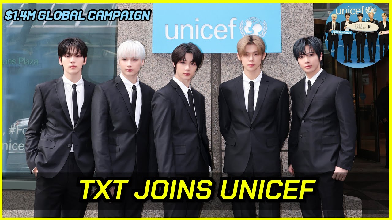 Почему кампания TXT в поддержку ЮНИСЕФ так важна (и как она связана с BTS)