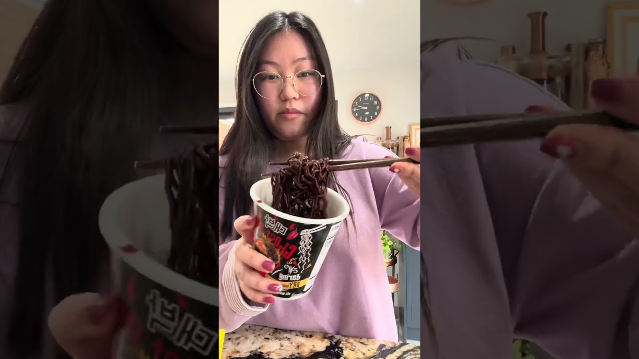 Spiciest noodles challenge with ghost pepper! #noodles