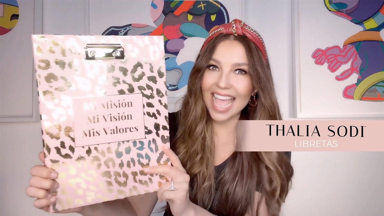 Thalia Sodi Collection - Notas, libretas y más.