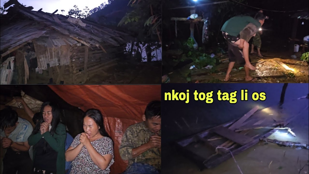 Ntuj qhib tshiab cua daj cua dub loj txaus ntshai heev