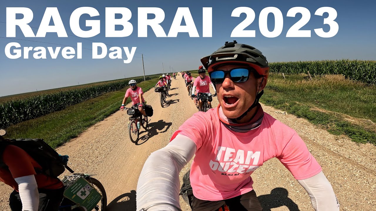 Team Duzer Takes Over Gravel Day! RAGBRAI 50-Ep 2