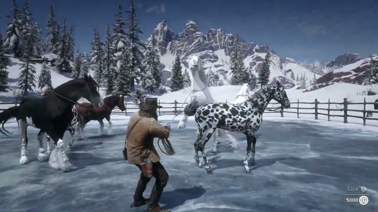 RDR2 Horses - Red Dead Redemption 2 Horses - 4K