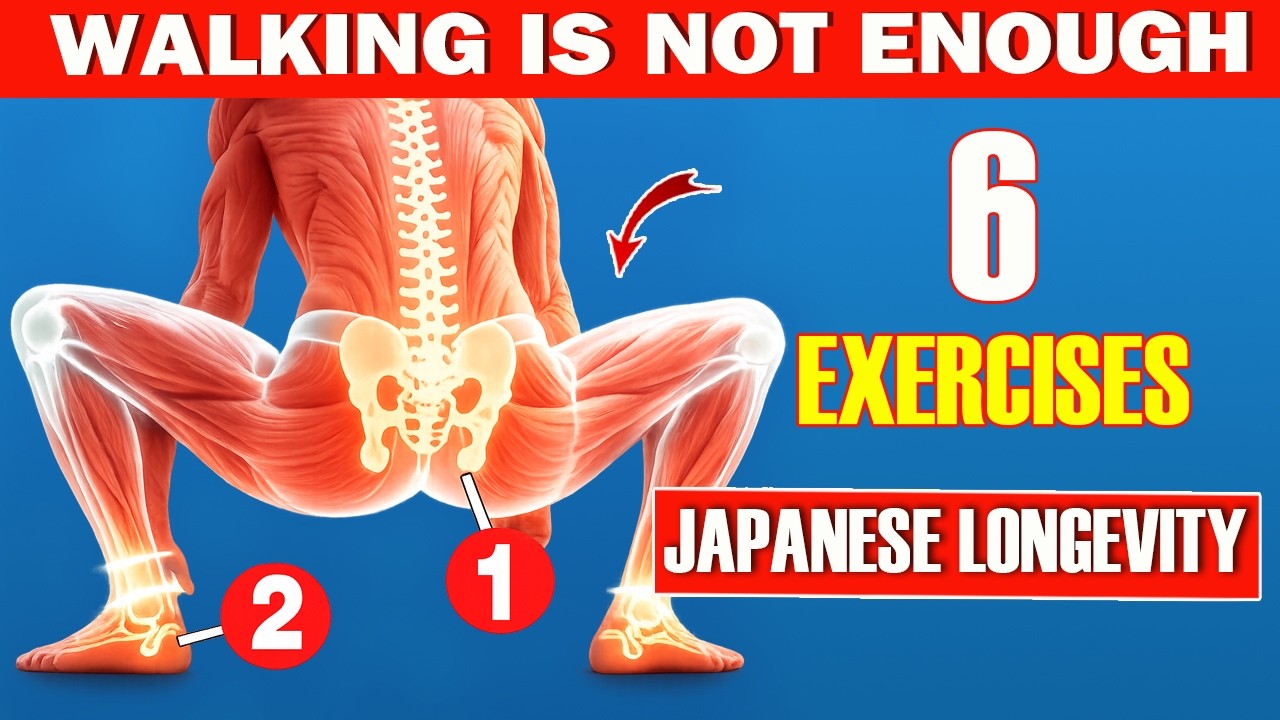 Over 50? 6 Movements Japanese Elders Do Every Day No Gym Just Results Daily | Exercises Health