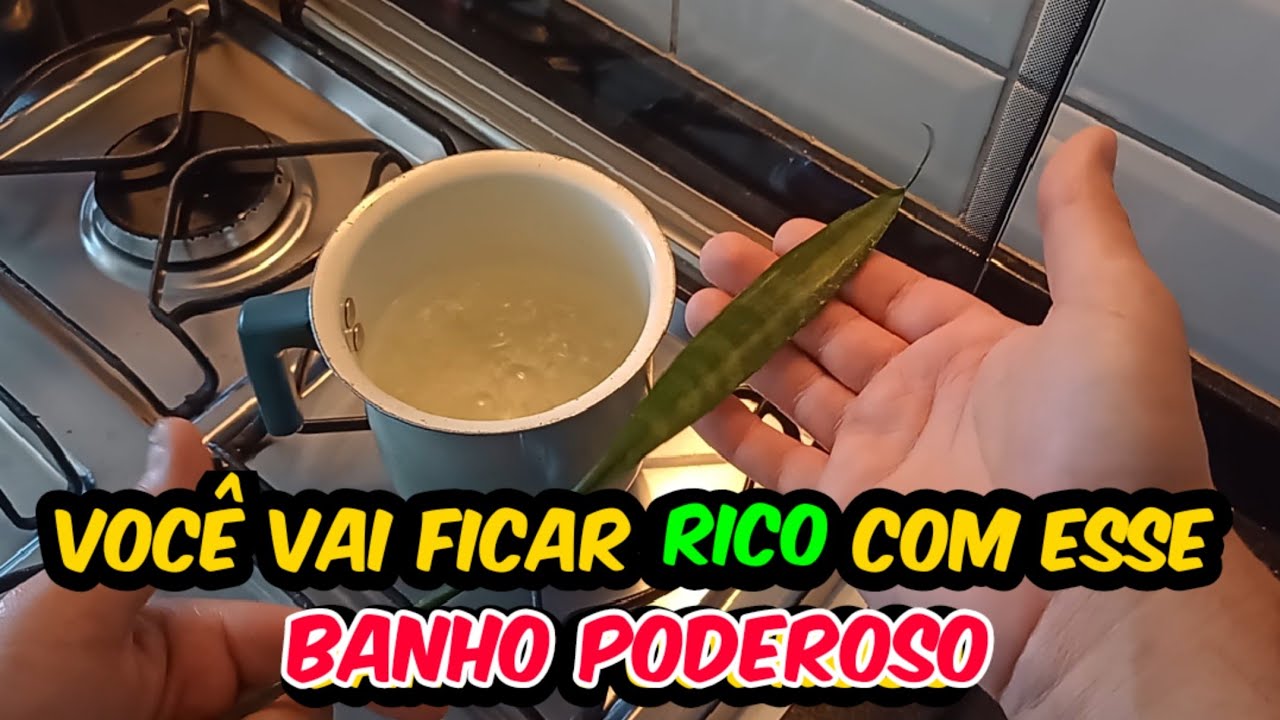 BANHO DE ERVAS PARA DINHEIRO RÁPIDO 🌿 TODO MUNDO PODE FAZER