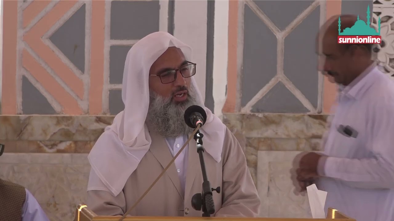 سخنرانی مولوی حبیب‌الله مرجانی در مراسم نماز جمعه زاهدان/ 31 مرداد 1404