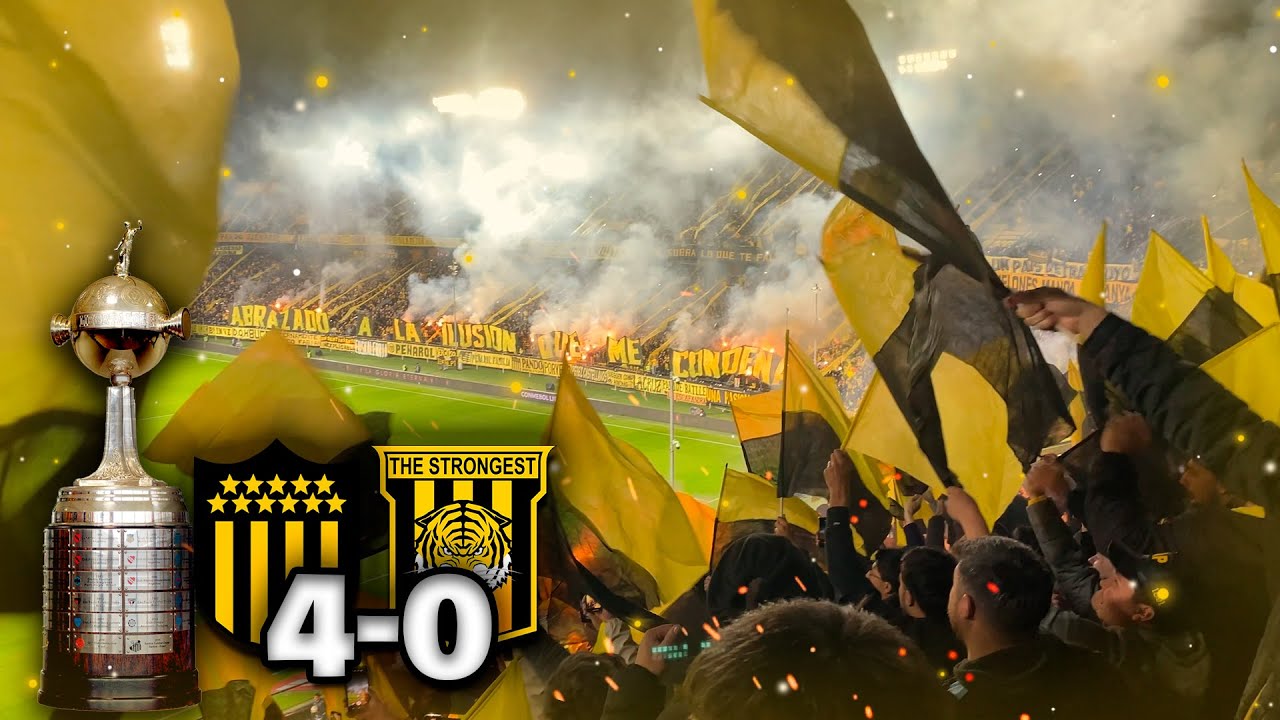 OCTAVOS DE FINAL | PEÑAROL VS THE STRONGEST (4-0) | NOCHE de COPA LIBERTADORES