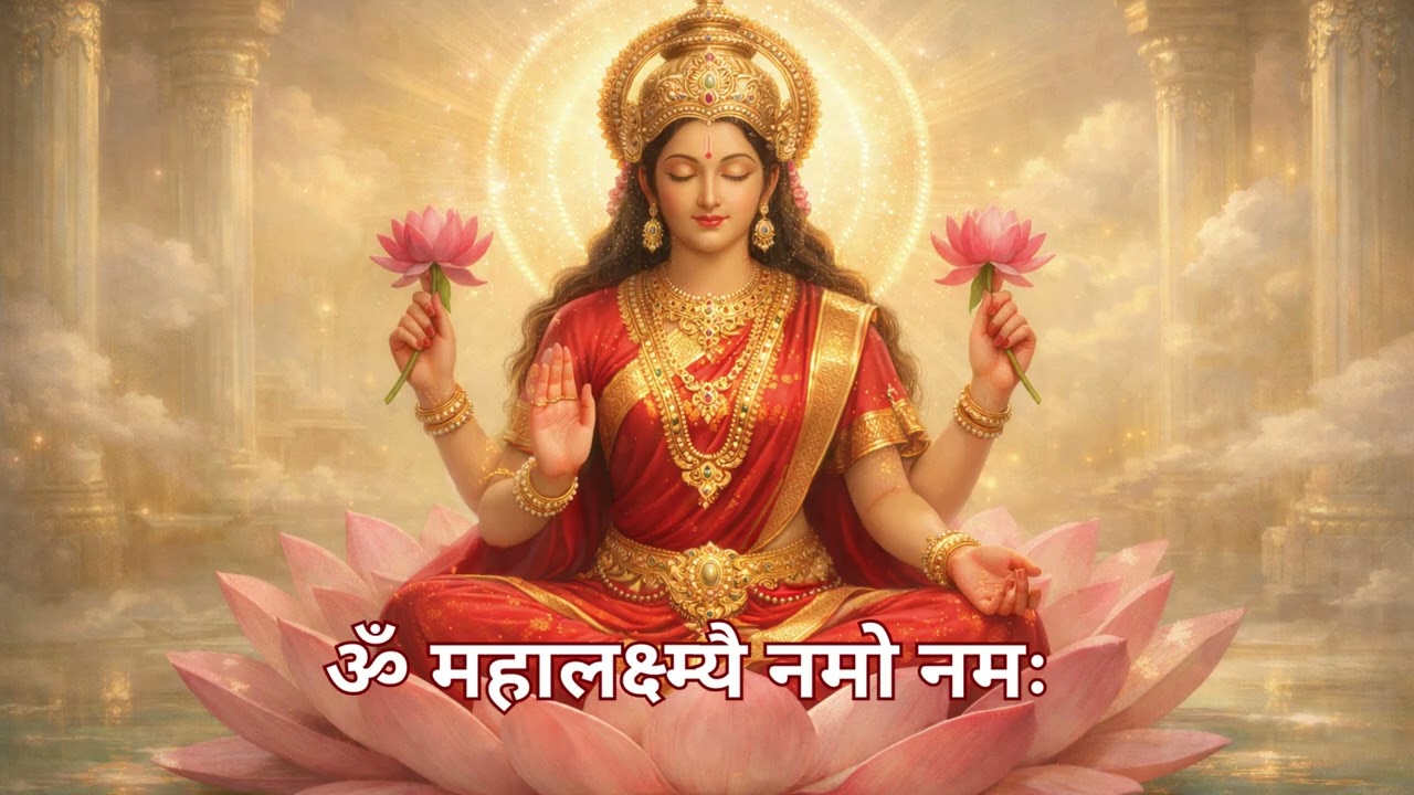ॐ विष्णु प्रियायै नमो नमः | Mahalaxmi Peaceful Mantra for Wealth & Calm Mind