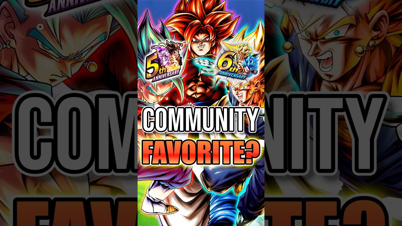 Самые любимые персонажи сообщества в честь годовщины!!🔥 #dragonballlegends #dblegends #dbl