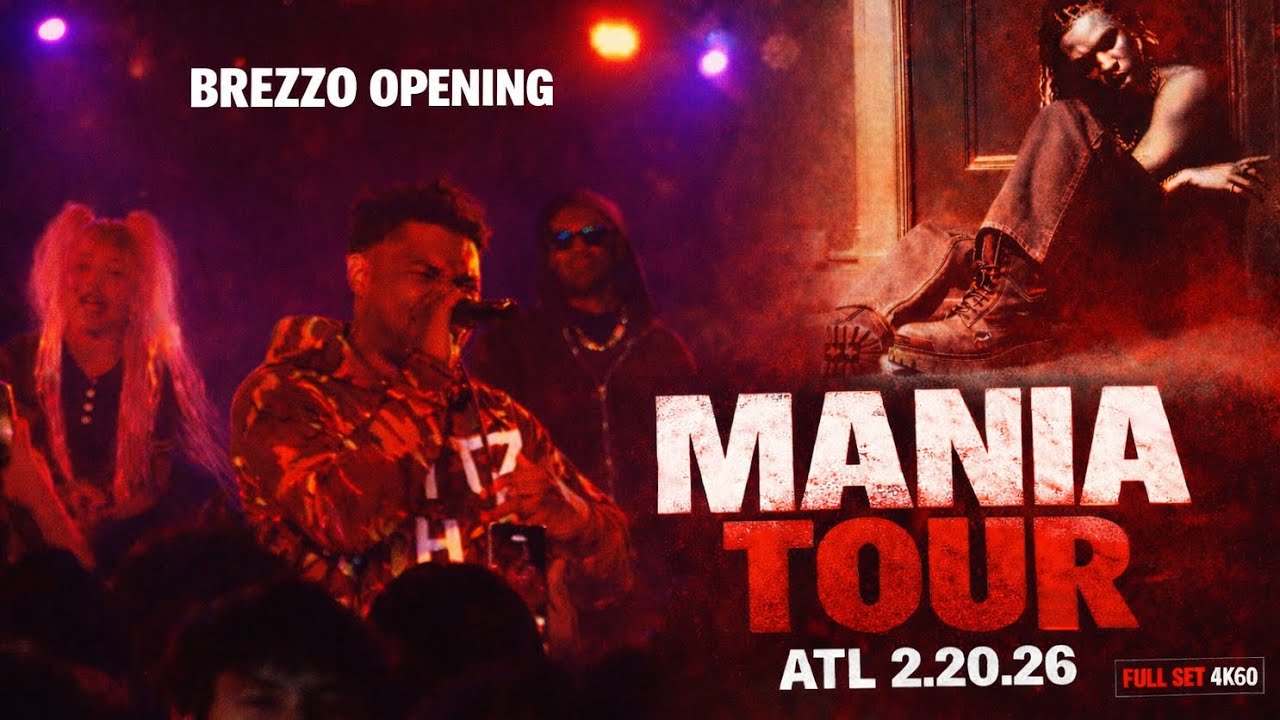 Brezzo Live in Atlanta – MANIA TOUR OPENING SET (Full Performance 4K 60FPS) | 2/20/26