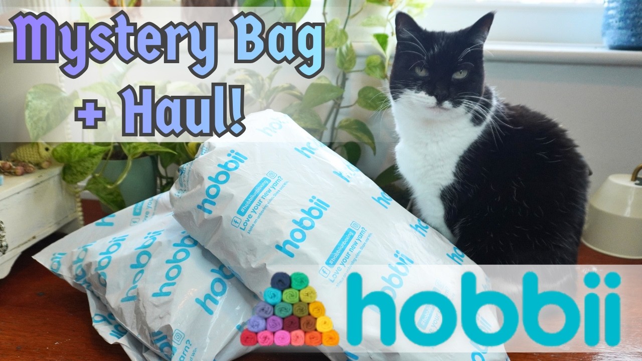 Hobbii Yarn Haul! | Cotton Mystery Bag & Pretty Pastels! 🌈✨