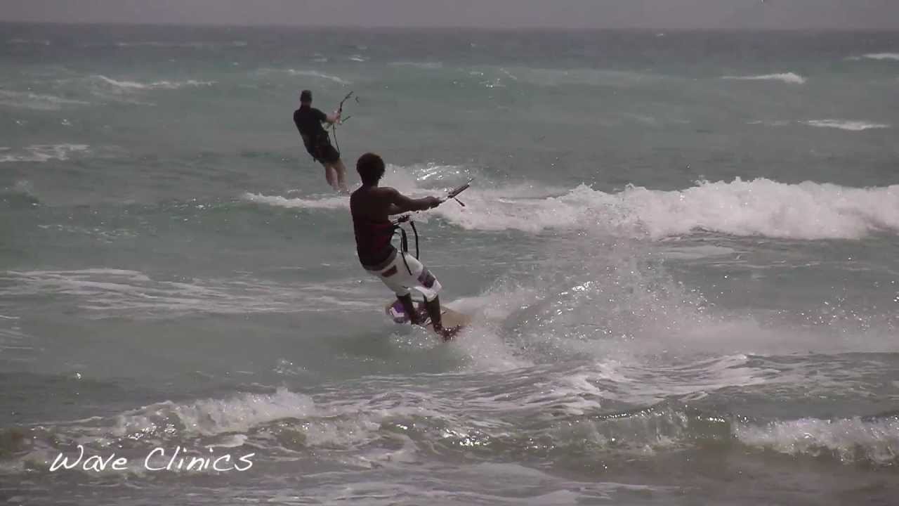 Kitesurf in waves with Mitu Monteiro - wave kite clinic in Cape Verde