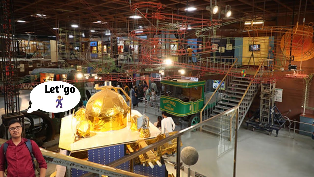 📍 Visvesvaraya Industrial and Technological Museum, Bengaluru(Interactive machines)