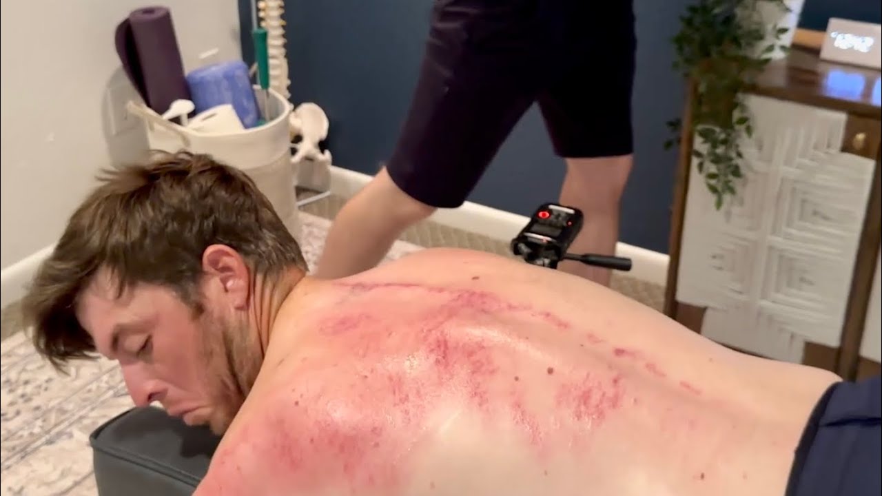 *ASMR* HE CAN'T BELIEVE WHAT IS COMING OUT OF HIS BACK - SMALL TALK *SLEEPING SOUNDS*