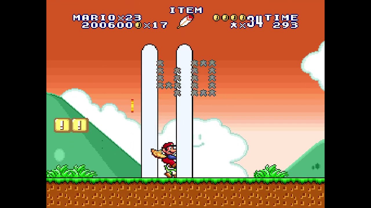 SMW SMB1 Style Hack Zerado com o Leo